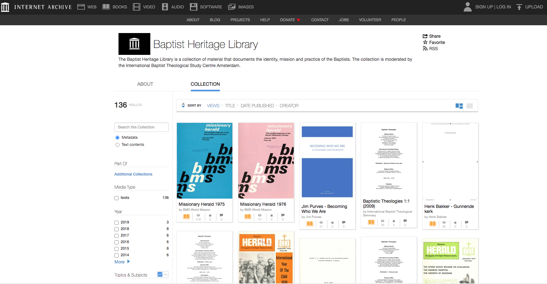 IBTS Launches Online Baptist Heritage Library